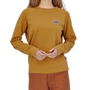 Patagonia Women's Alpine Icon Regenerative Organic Cotton Crew Sweatshirt